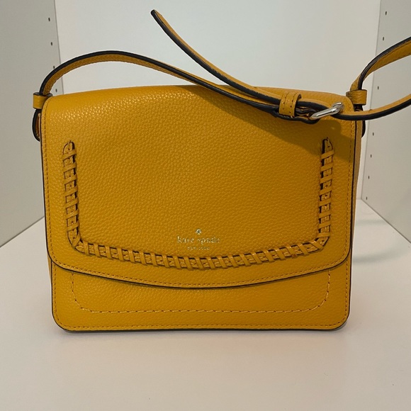 Mustard-colored Kate Spade Crossbody - Picture 1 of 5